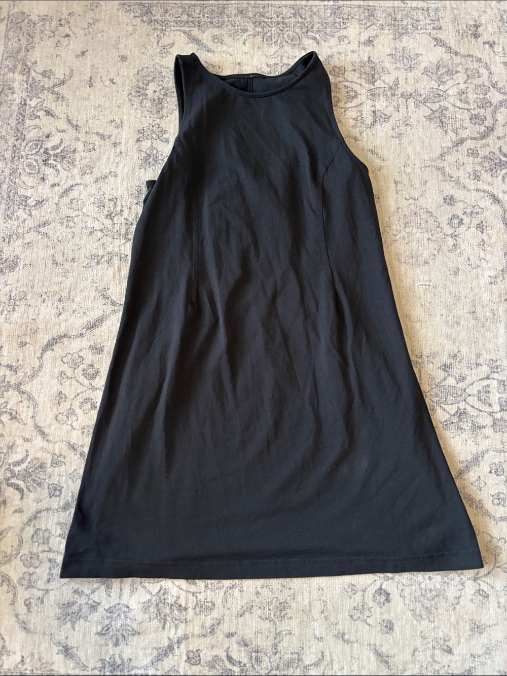 Lululemon Women’s Organic Cotton Cinch Waist Dress - small - black
